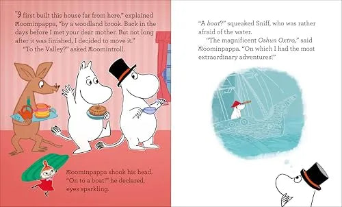 Moominpappa and the Great Flood, Paperback for Kids 3+, English Language
