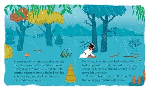 Moominpappa and the Great Flood, Paperback for Kids 3+, English Language