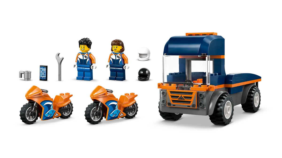 Motorcycle Transporter 60491, Lego City