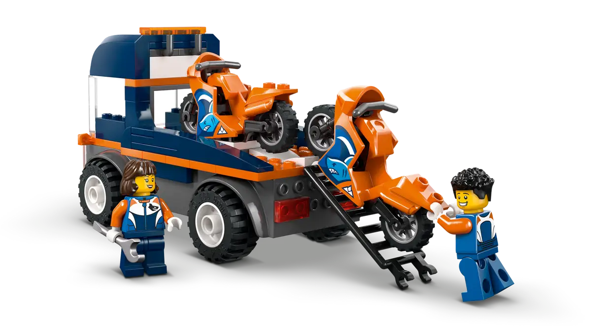 Motorcycle Transporter 60491, Lego City
