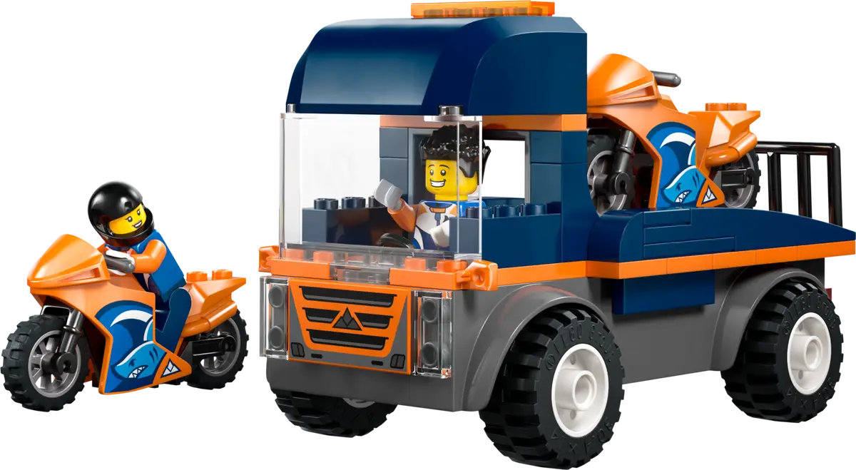 Motorcycle Transporter 60491, Lego City