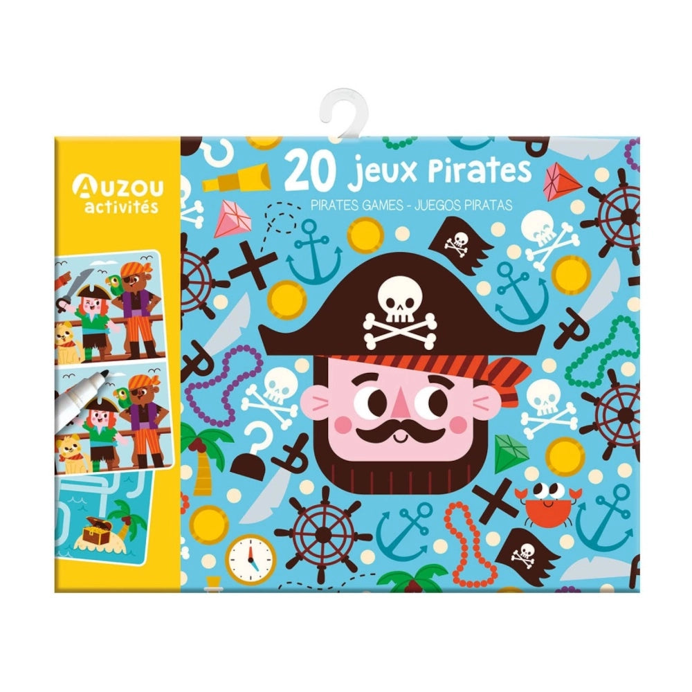 My 20 Games Pouch: Pirates, AUZOU