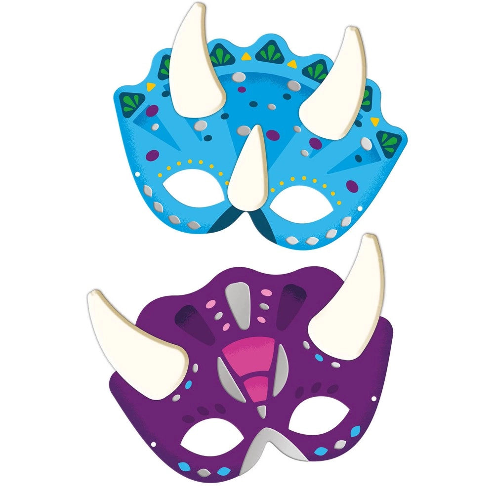 My Activity Pouch: Dinosaur Masks and Tattoos, AUZOU