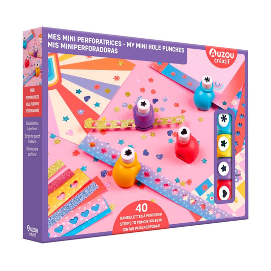My Artistic Kit: My Mini Hole Punches, AUZOU
