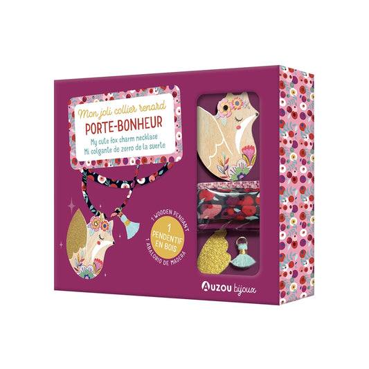 My Cute Fox Charm Necklace, AUZOU