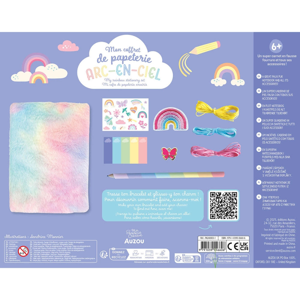 My Rainbow Stationary Set, AUZOU