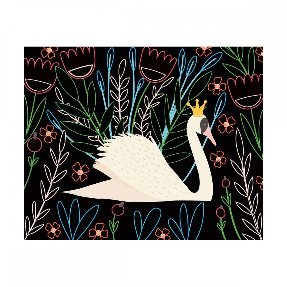 My Scratch Art Cards: My Fantastic Birds, AUZOU