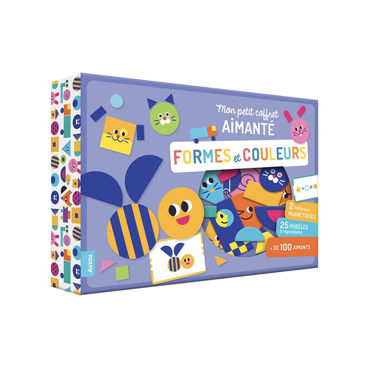 My little magnet box: Shapes and Colours, AUZOU