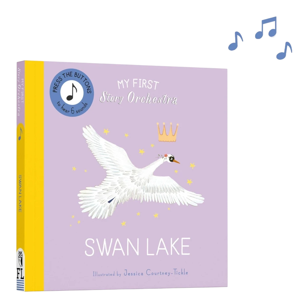 My First Story Orchestra: Swan Lake, Sound Book for Kids 1+, English Language