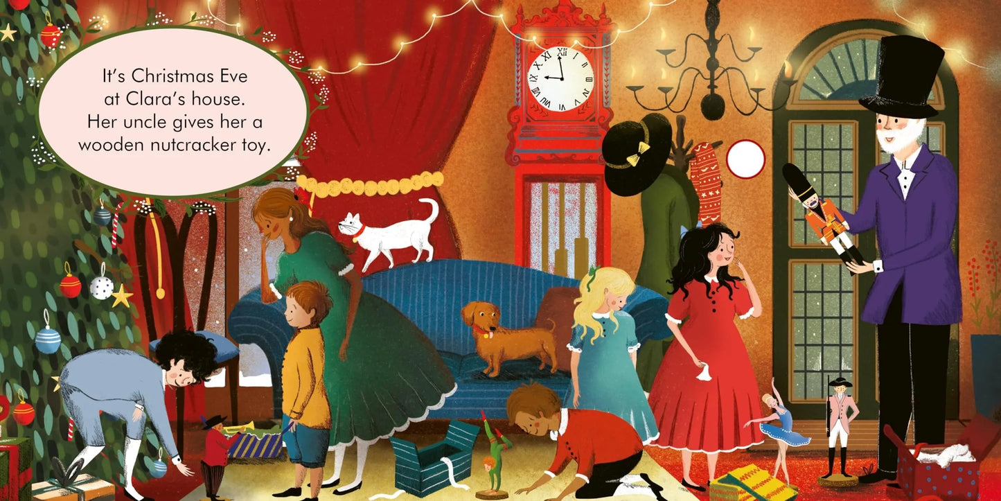 My First Story Orchestra: The Nutcracker, Sound Book for Kids 1+, English Language