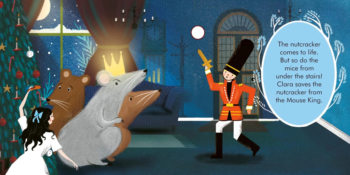 My First Story Orchestra: The Nutcracker, Sound Book for Kids 1+, English Language