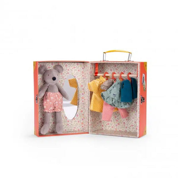 Nini's Little Wardrobe Suitcase for 3+: La Grande Famille, Moulin Roty