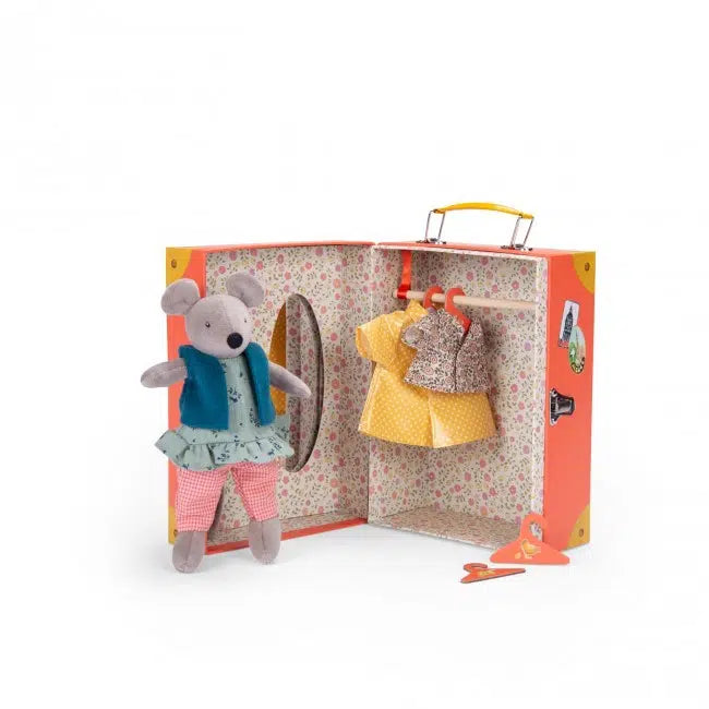 Nini's Little Wardrobe Suitcase for 3+: La Grande Famille, Moulin Roty