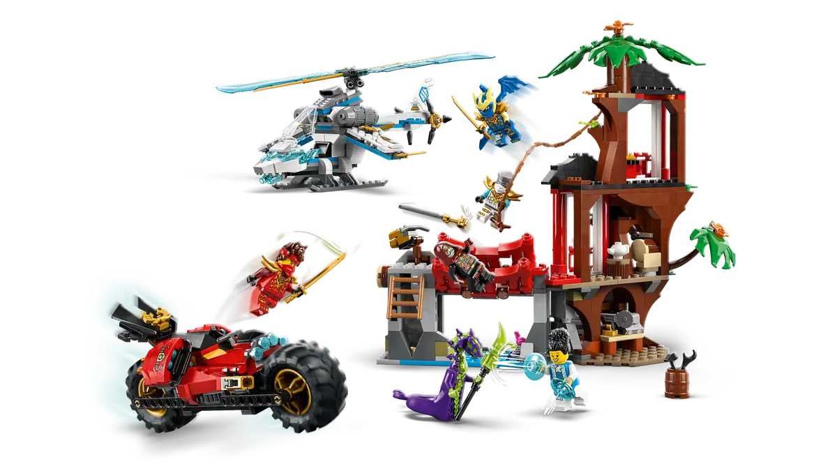 Ninja Vehicle Tree House Battle 71857, Lego NINJAGO
