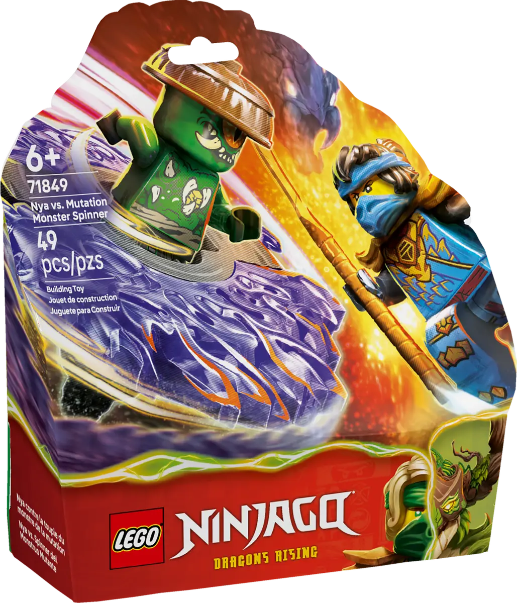 Nya vs. Mutation Monster Spinner 71849, Lego NINJAGO