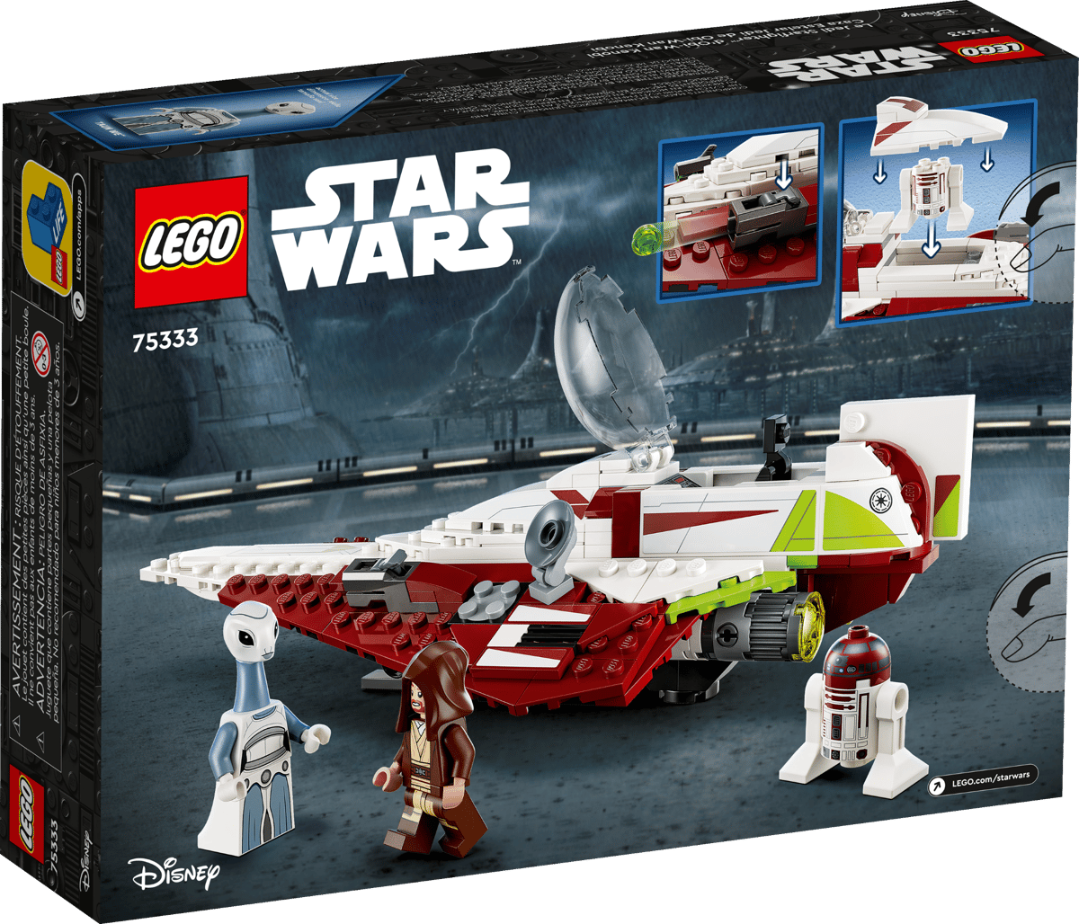 Obi-Wan Kenobi’s Jedi Starfighter 75333, Lego Star Wars