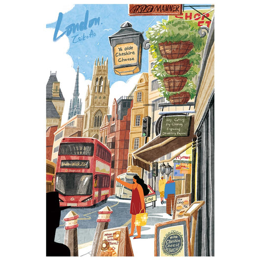 Rolife Walk in London 1000 Piece Jigsaw Puzzle PT003