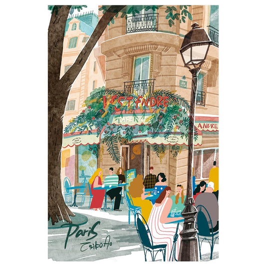 Rolife Leisure in Paris 1000 Piece Jigsaw Puzzle PT004
