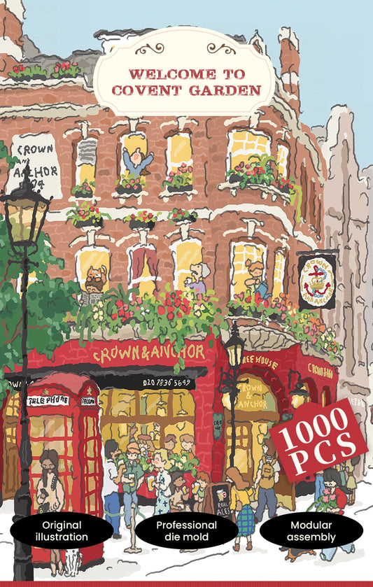 Rolife Welcome to Covent Garden 1000 Piece Jigsaw Puzzle PT006