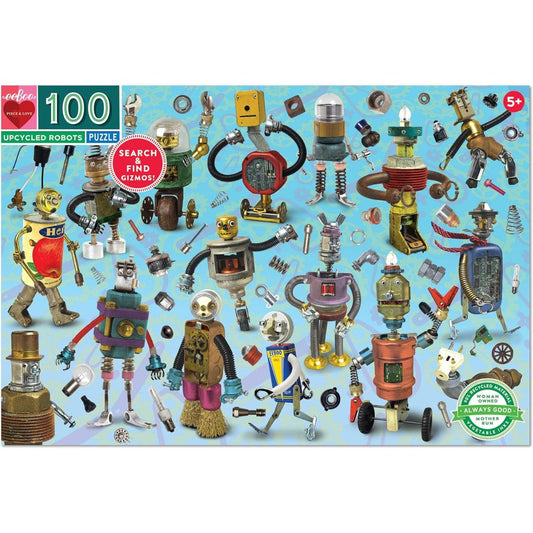 PUZZLE 100 UPCYCLED ROBOTS