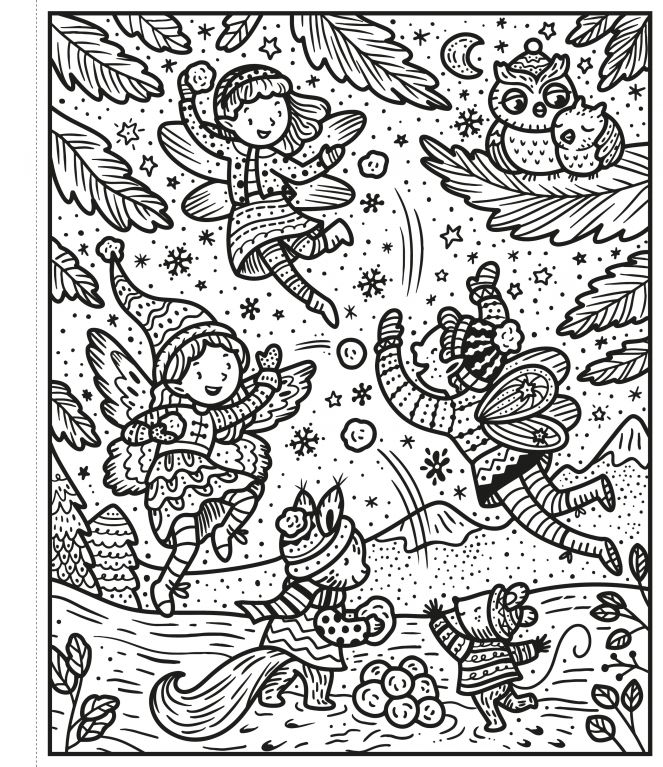 Painting Book Winter Wonderland Magic, Usborne