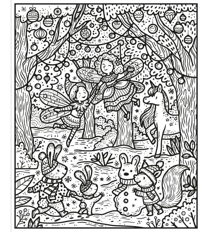 Painting Book Winter Wonderland Magic, Usborne