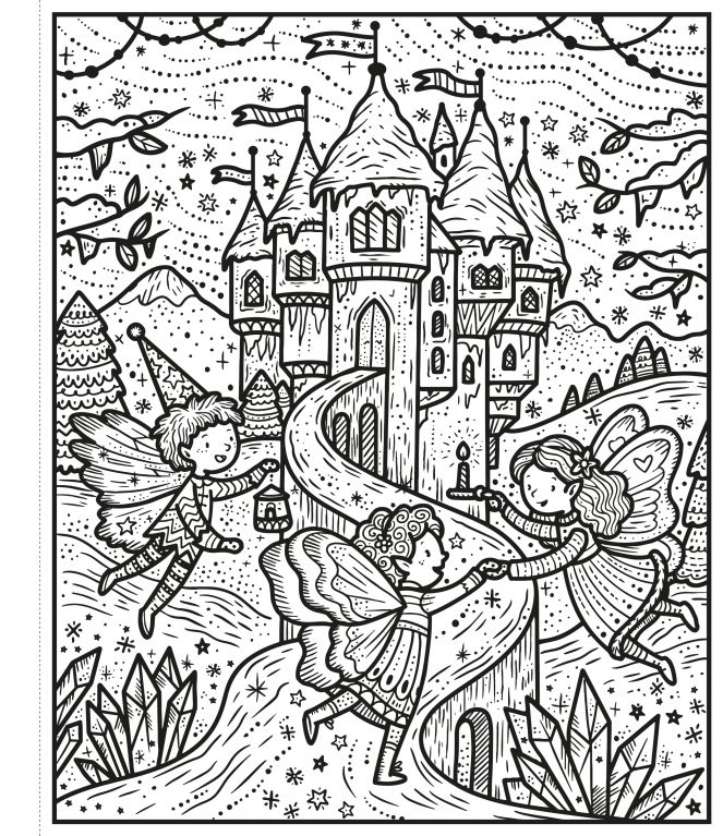 Painting Book Winter Wonderland Magic, Usborne