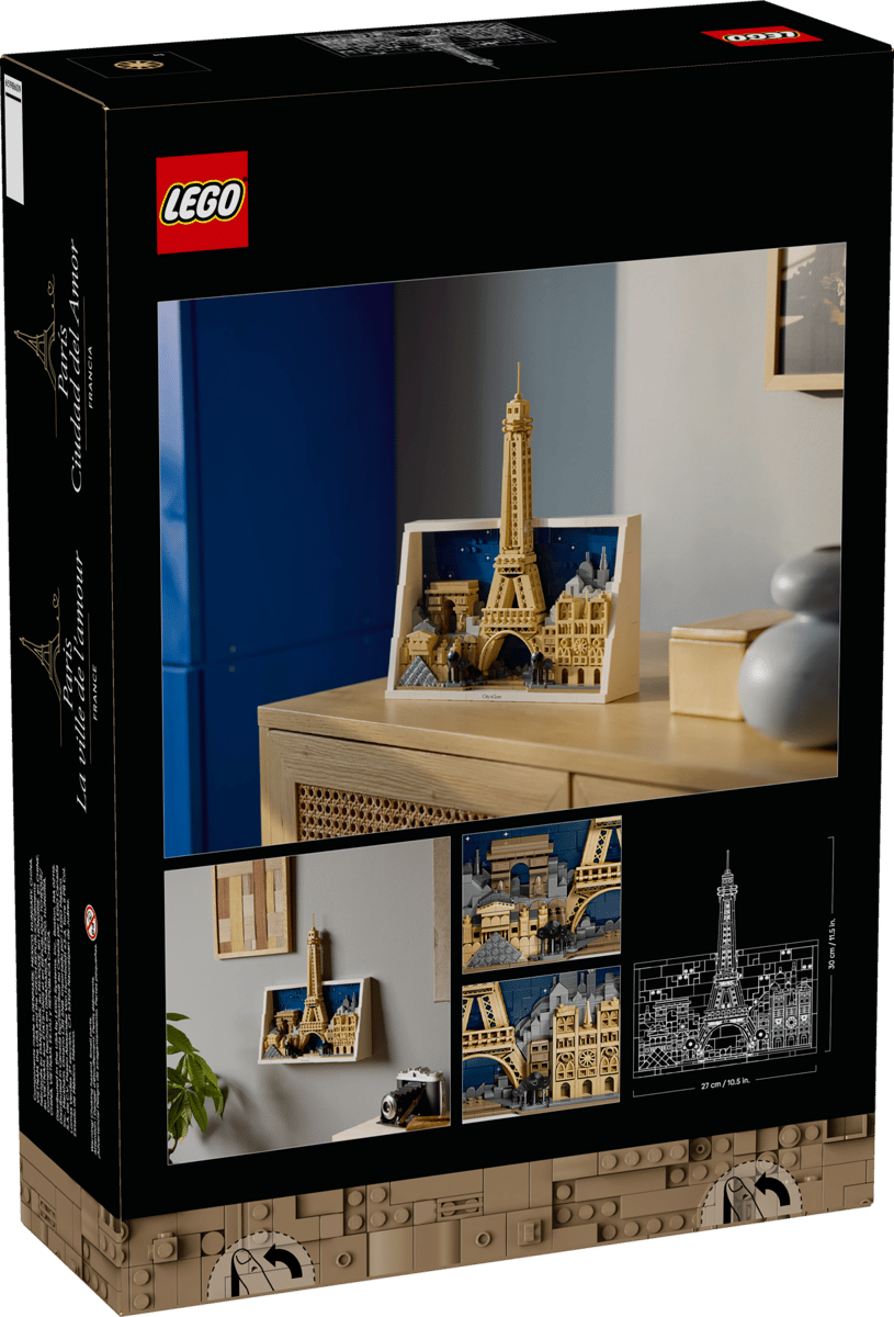 Paris – City of Love 21064, Lego Architecture