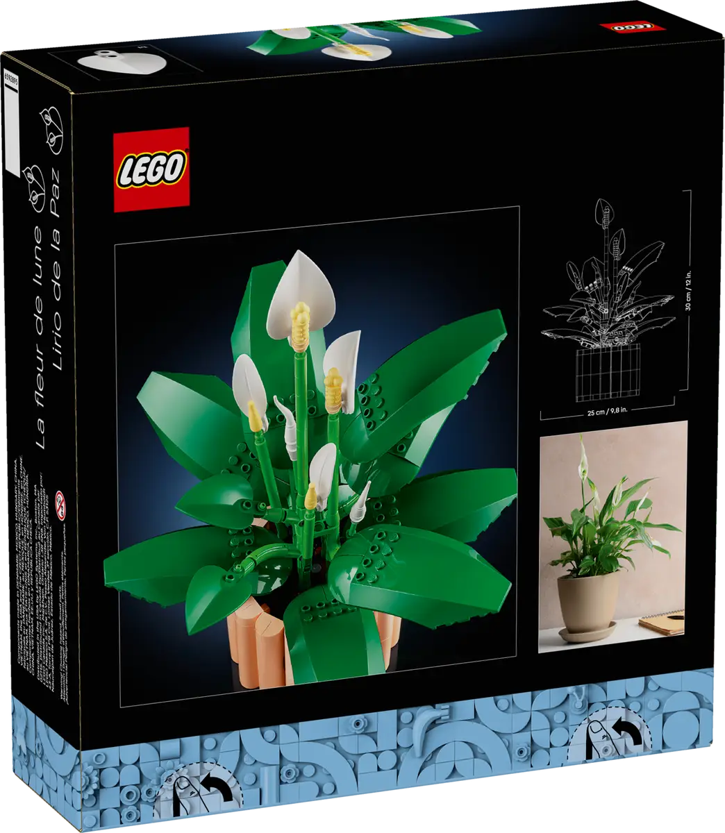Peace Lily 11504, Lego The Botanical Collection