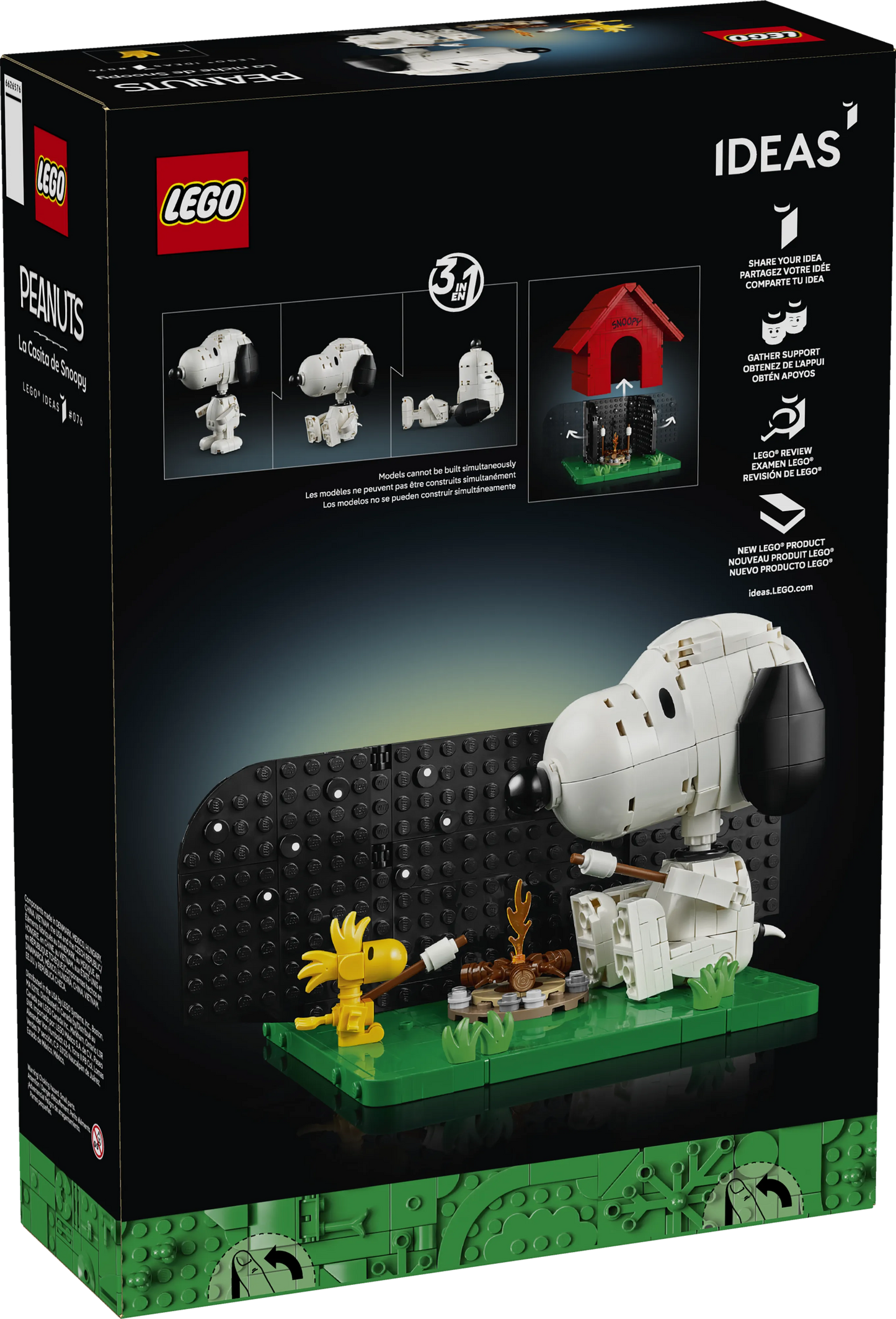 Peanuts Snoopy's Doghouse 21368, Lego Ideas