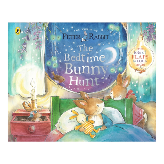 Peter Rabbit: The Bedtime Bunny Hunt, Lift-the-Flap Board Book for Kids 2+, English Language