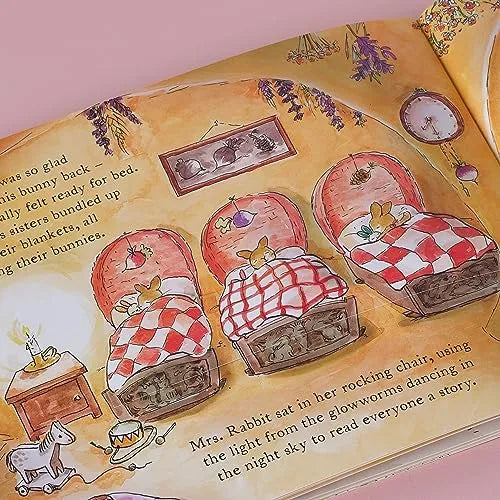 Peter Rabbit: Το κυνήγι του κουνελιού πριν τον ύπνο, Σκληρό βιβλίο με αναδιπλούμενα παραθυράκια για παιδιά 2+, Αγγλική γλώσσα