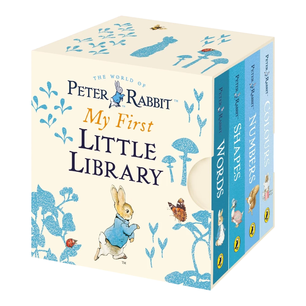 Peter Rabbit My First Little Library, Board Book Set for Kids 0+, English Language