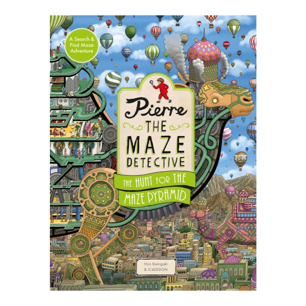 Pierre the Maze Detective: The Hunt for the Maze Pyramid, Hardback for Kids 7+, English Language
