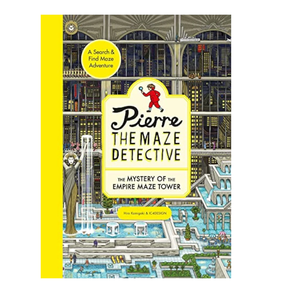 Pierre the Maze Detective: The Mystery of the Empire Maze Tower, Paperback for Kids 7+, English Language