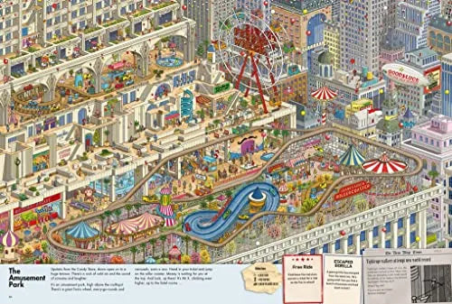 Pierre the Maze Detective: The Mystery of the Empire Maze Tower, Paperback for Kids 7+, English Language