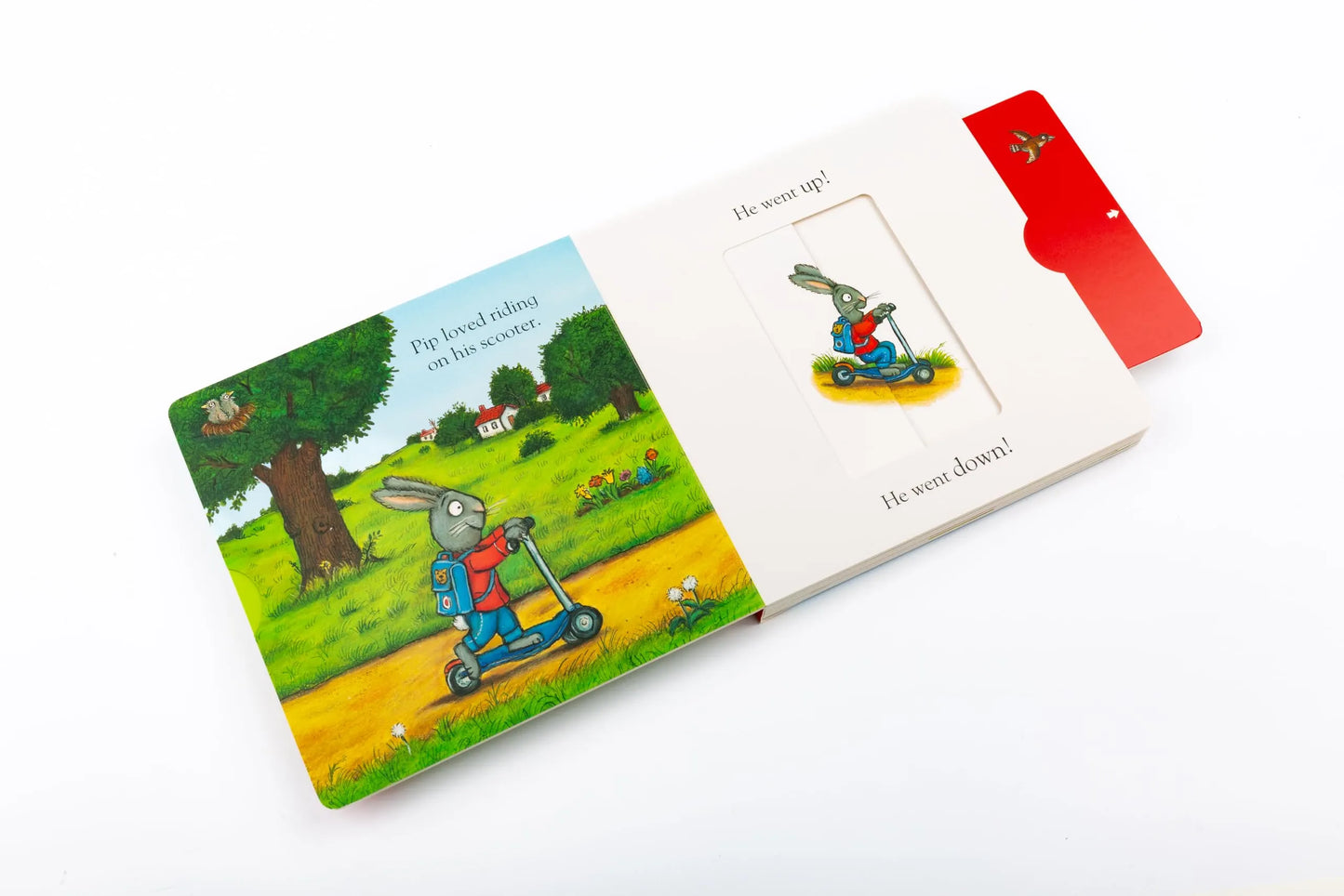 Pip and Posy: The Super Scooter, Push-and-Pull Board Book for Kids 0+, Axel Sheffler, English Language