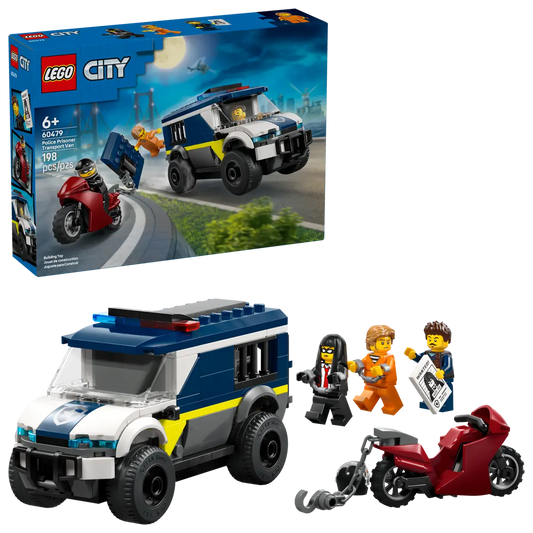 Police Prisoner Transport Van 60479, Lego City