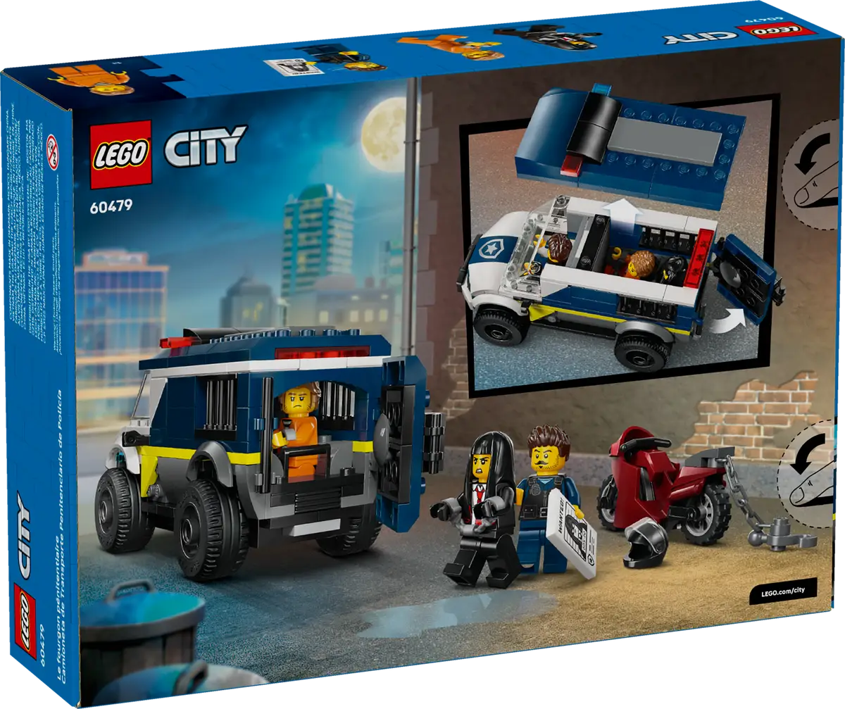 Police Prisoner Transport Van 60479, Lego City