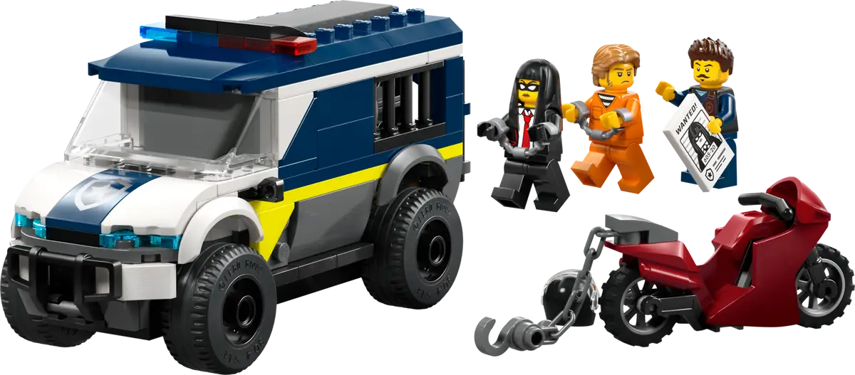 Police Prisoner Transport Van 60479, Lego City