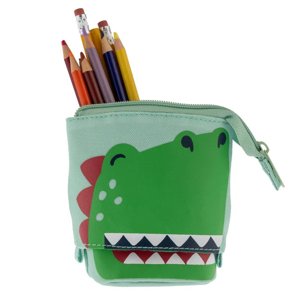 Dino: Pop-Up Pencil Pouch for Kids