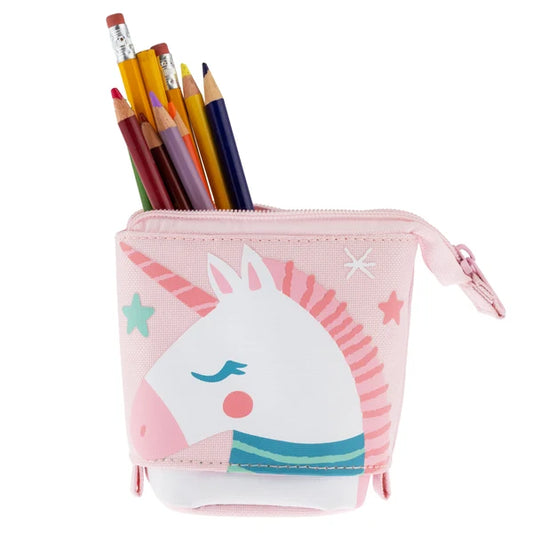 Unicorn: Pop-Up Pencil Pouch for Kids