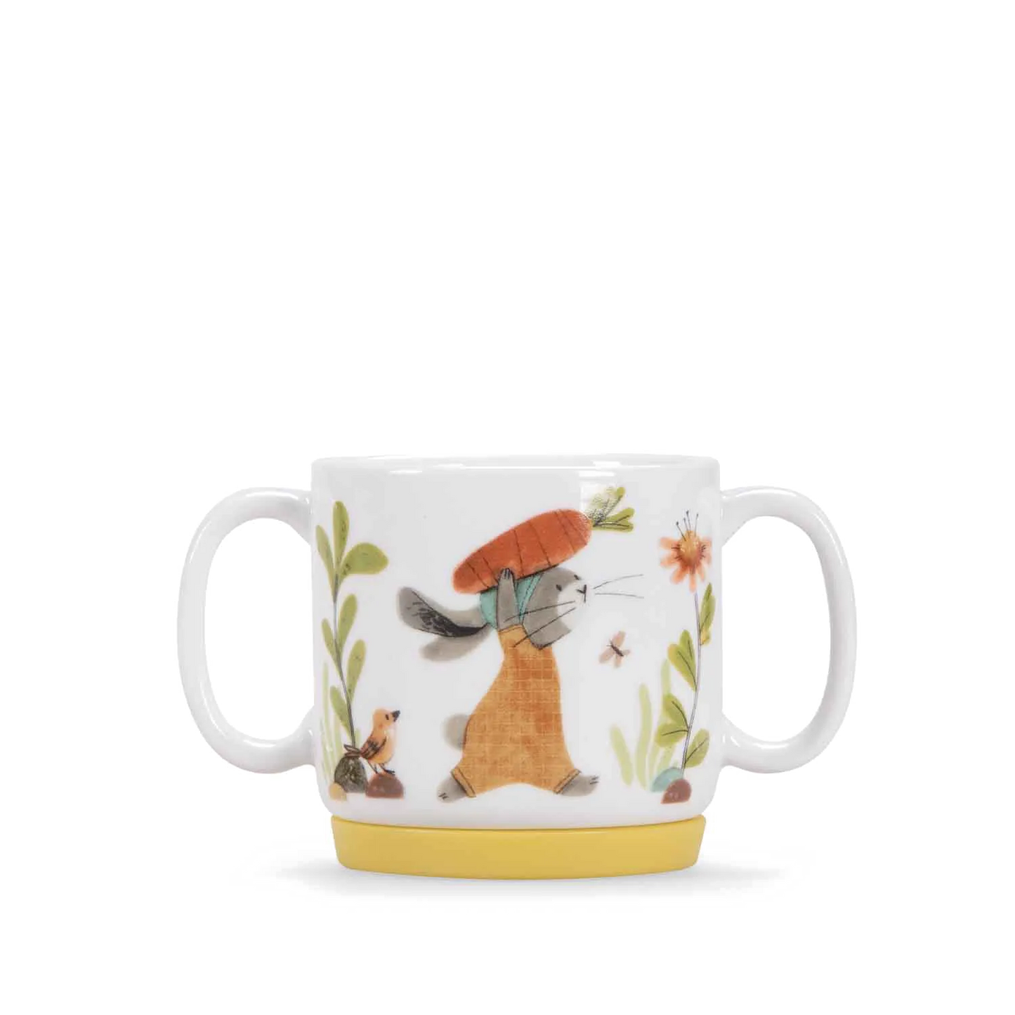 Фарфоровый столовый сервиз для 3+: Три маленьких кролика, Moulin Roty