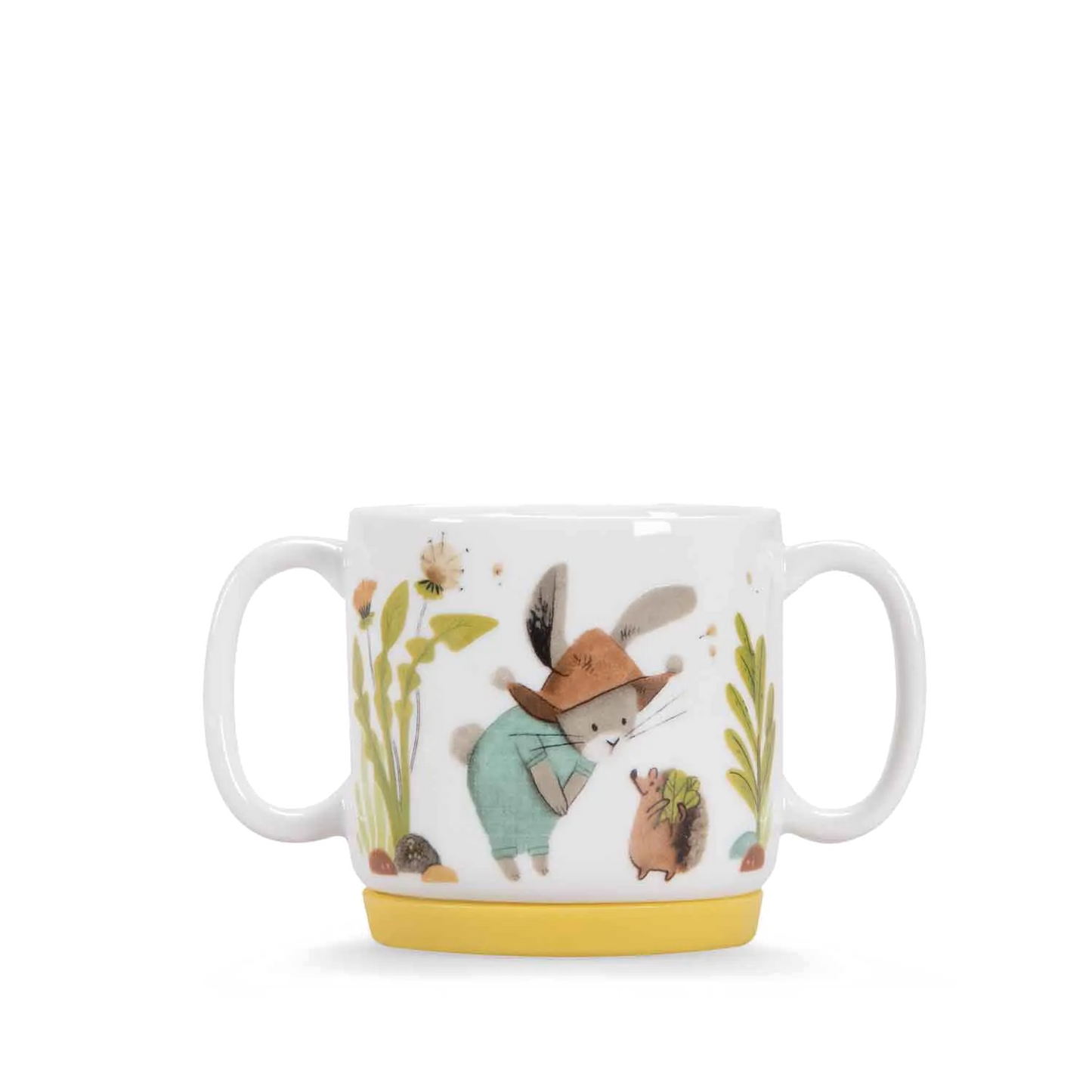 Фарфоровый столовый сервиз для 3+: Три маленьких кролика, Moulin Roty