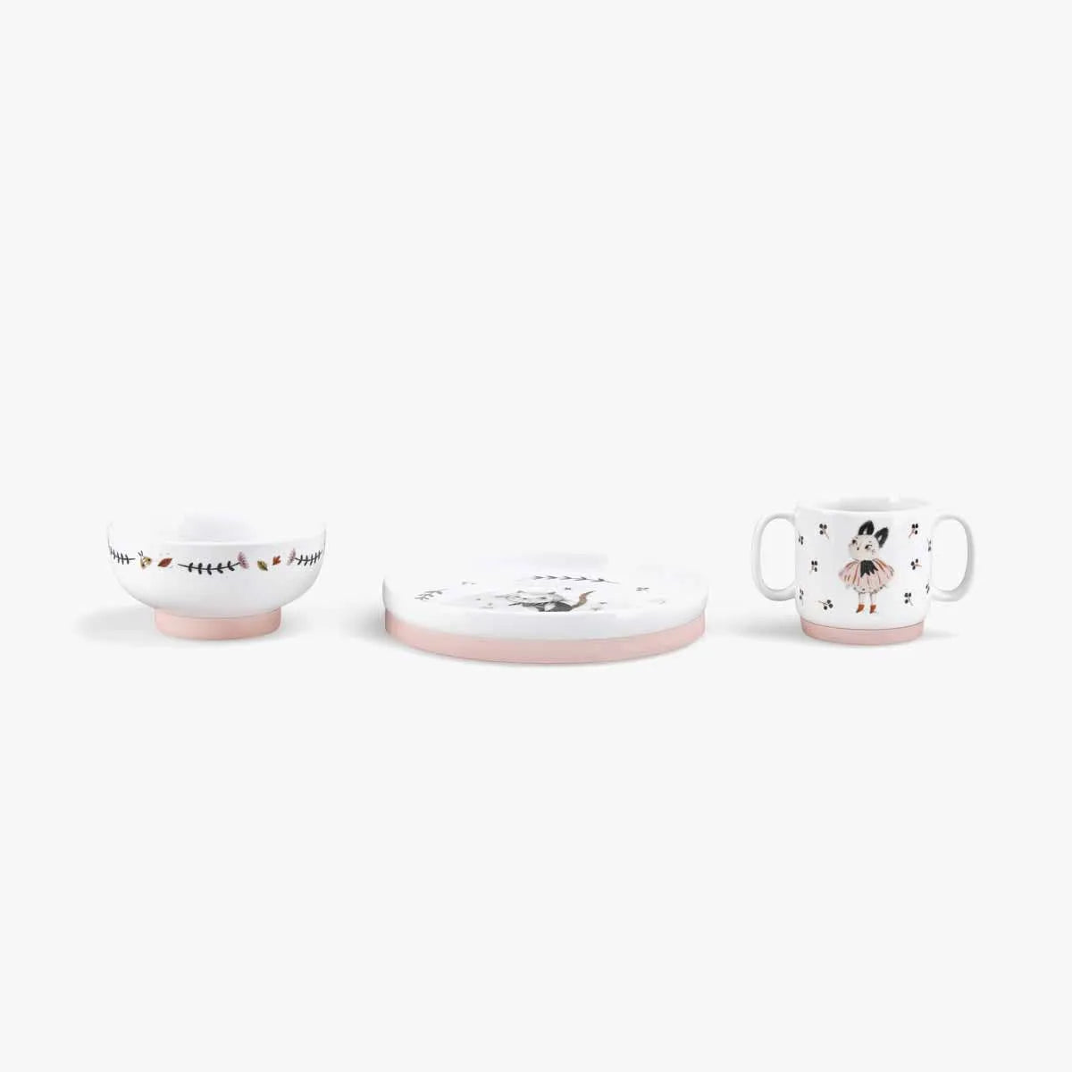Porcelain Dish Set for 3+: Après la Pluie, Moulin Roty