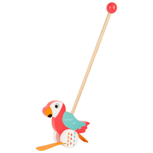 Push-along toy Animal Parrot Lori, Small foot