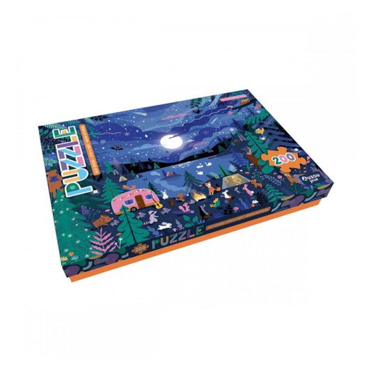 Puzzle 200 pcs: Starry Night, AUZOU