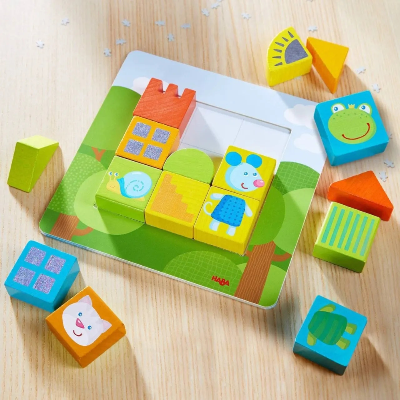 Puzzle Game: Animal Square, Haba