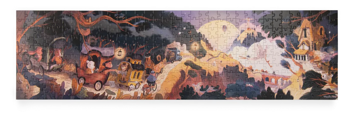 The Mysterious Valley Puzzle 350 pcs: La Bande à Jojo, Moulin Roty