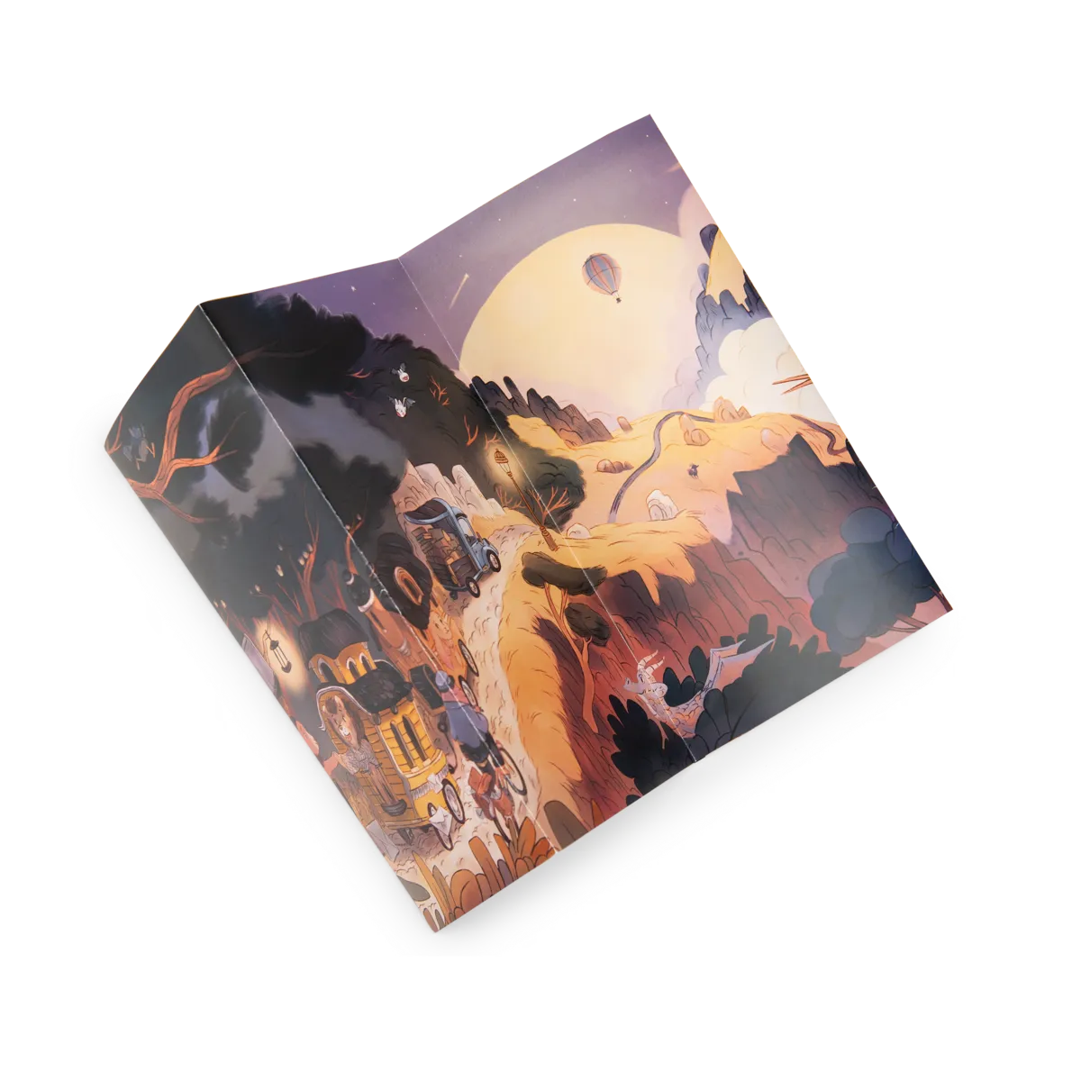 The Mysterious Valley Puzzle 350 pcs: La Bande à Jojo, Moulin Roty